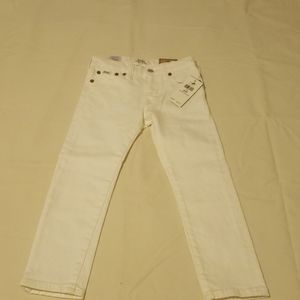 Polo Ralph Lauren Toddler White Jeans